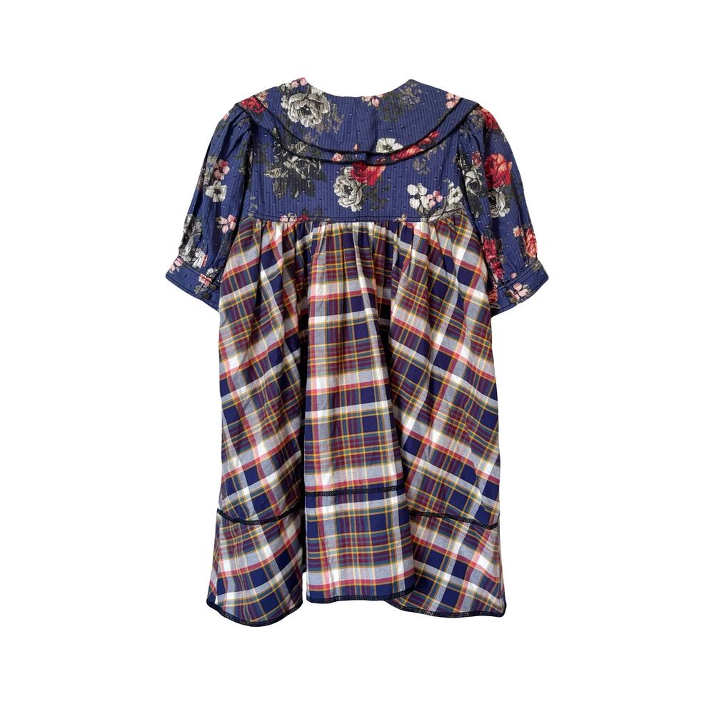 Anthropologie Pilcro Bow Front Babydoll Dress Sz M - Picture 4 of 9